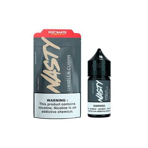 Nasty PODMATE Salt - Vanilla Cuban | Premium Vapes shop UAE