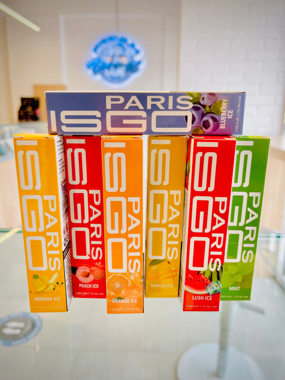 ISGO Paris 1500 Puffs Disposable Pod System (5%)