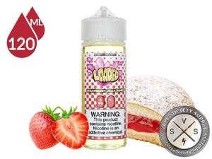 LOADED E-LIQUID - STRAWBERRY JELLY DONUT