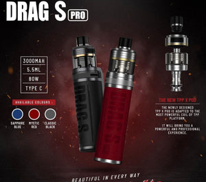 Voopoo Drag S Pro Pod Kit 3000 mAh | Premium Vapes shop UAE