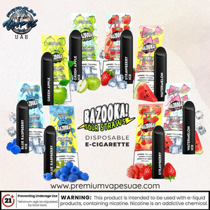 Bazooka Disposable (3pcs/pack) premium vapes shop uae