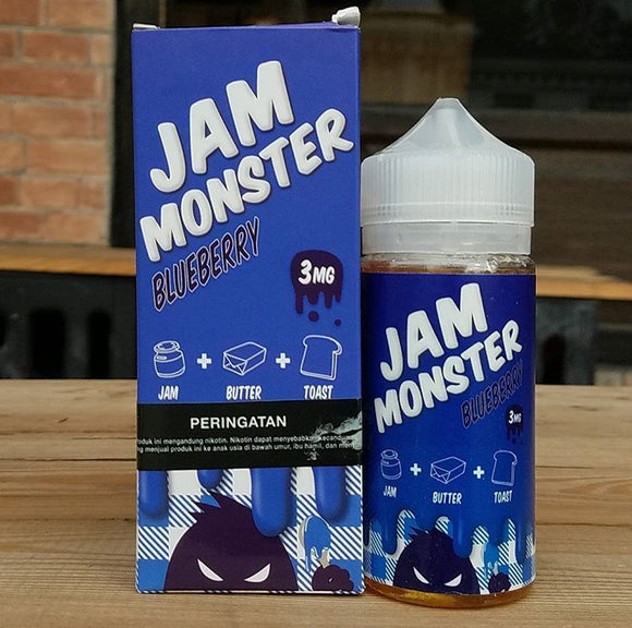 Jam Monster - Blueberry Eliquid 100ml | Premium Vapes UAE