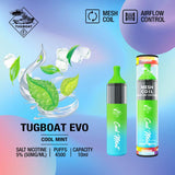 Tugboat Evo Disposable Pod 4500 Puffs 5% Nicotine | Premium Vapes shop UAE