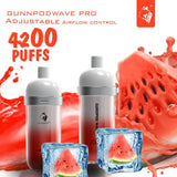 GUNNPOD Wave Pro Disposable Vape 4200 Puffs (5%) | Premium Vapes shop UAE