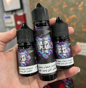 Frozen Grape Splash (SaltNic 30ml) Sams Vape | Premium Vapes shop UAE