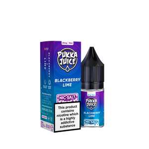 Blackberry Lime Salt 30ml - Pukka Juice | Premium Vapes shop UAE