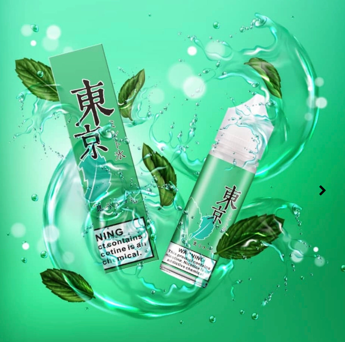 Tokyo Ice Mint Eliquid 60ml – Premium Vapes UAE