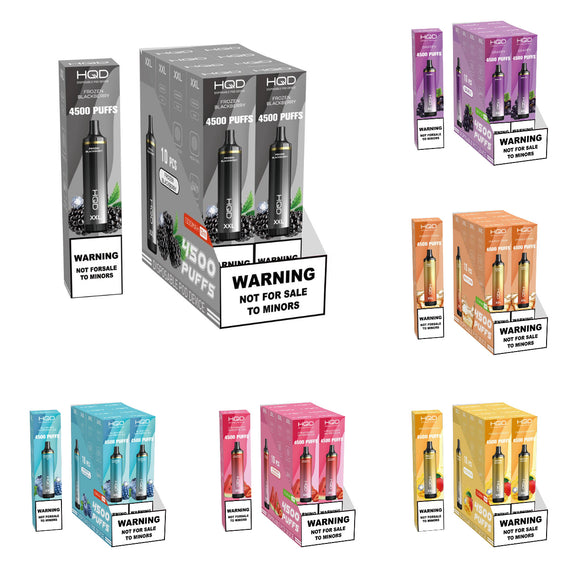 HQD XXL Disposable Vape 4500 Puffs (5%) Nicotine Premium Vapes UAE HQD XXL Disposable Vape 4500 Puffs (5%) Nicotine Premium Vapes UAE