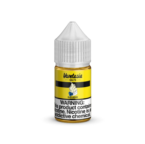 Blueberry Killer Kustard Salt Nic - Vapetasia